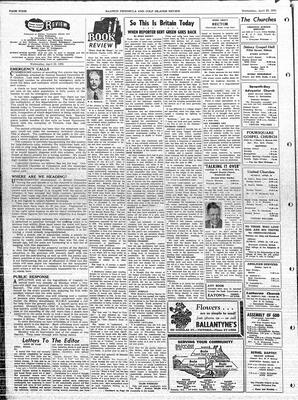 Saanich Peninsula And Gulf Islands Review Wed, April 22, 1959 (Page 4)