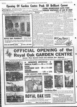 Saanich Peninsula And Gulf Islands Review Wed, April 1, 1959 (Page 6)