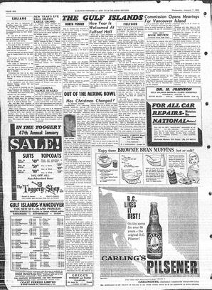 Saanich Peninsula And Gulf Islands Review Wed, January 7, 1959 (Page 6)