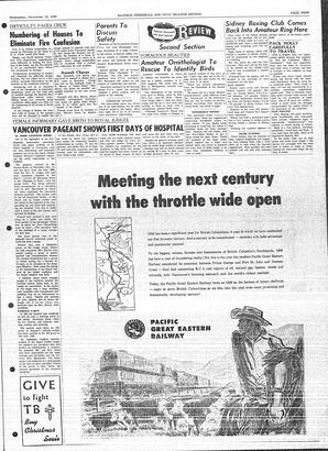 Saanich Peninsula And Gulf Islands Review Wed, November 19, 1958 (Page 9)