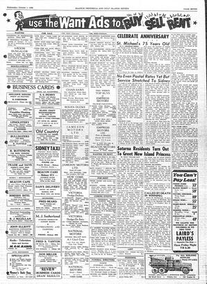 Saanich Peninsula And Gulf Islands Review Wed, October 1, 1958 (Page 7)