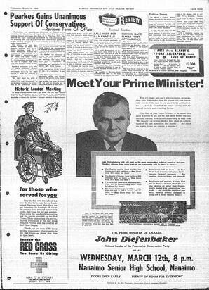Saanich Peninsula And Gulf Islands Review Wed, March 12, 1958 (Page 9)