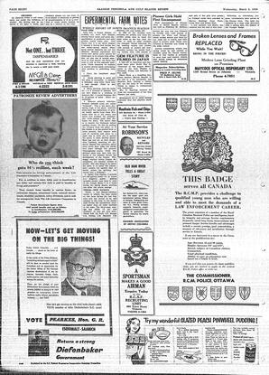Saanich Peninsula And Gulf Islands Review Wed, March 5, 1958 (Page 8)