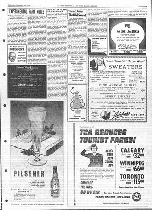 Saanich Peninsula And Gulf Islands Review Wed, December 18, 1957 (Page 5)