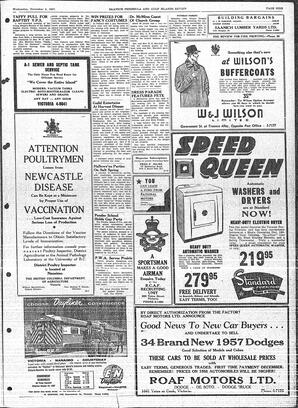 Saanich Peninsula And Gulf Islands Review Wed, November 6, 1957 (Page 9)