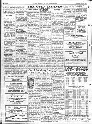 Saanich Peninsula And Gulf Islands Review Wed, July 31, 1957 (Page 6)