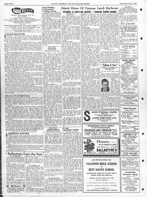 Saanich Peninsula And Gulf Islands Review Wed, July 3, 1957 (Page 4)