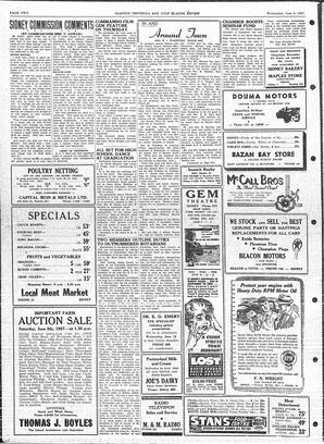 Saanich Peninsula And Gulf Islands Review Wed, June 5, 1957 (Page 2)