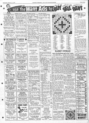 Saanich Peninsula And Gulf Islands Review Wed, February 6, 1957 (Page 5)