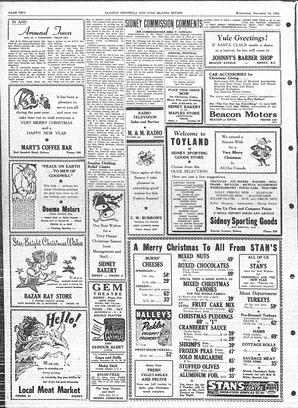 Saanich Peninsula And Gulf Islands Review Wed, December 19, 1956 (Page 2)