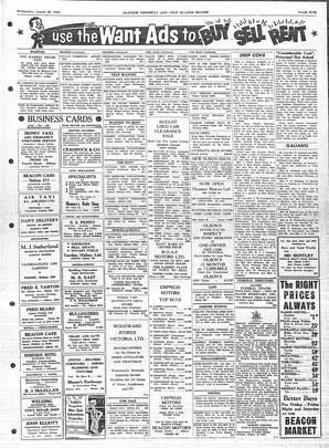 Saanich Peninsula And Gulf Islands Review Wed, August 22, 1956 (Page 5)