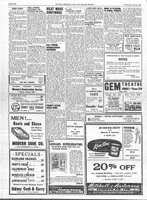 Saanich Peninsula And Gulf Islands Review Wed, July 25, 1956 (Page 10)