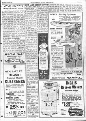 Saanich Peninsula And Gulf Islands Review Wed, July 18, 1956 (Page 9)