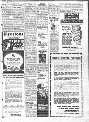 Saanich Peninsula And Gulf Islands Review Wed, June 6, 1956 (Page 7)