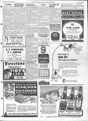 Saanich Peninsula And Gulf Islands Review Wed, March 21, 1956 (Page 11)