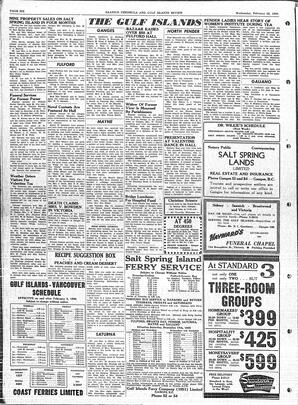 Saanich Peninsula And Gulf Islands Review Wed, February 22, 1956 (Page 6)