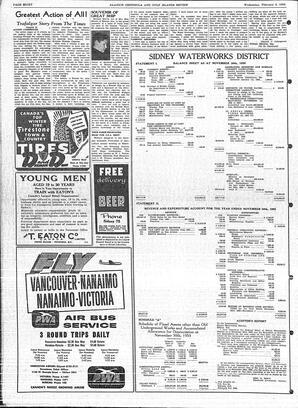 Saanich Peninsula And Gulf Islands Review Wed, February 8, 1956 (Page 8)