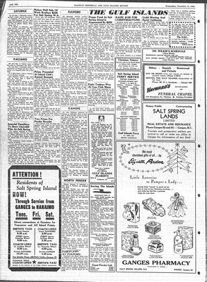 Saanich Peninsula And Gulf Islands Review Wed, December 14, 1955 (Page 10)