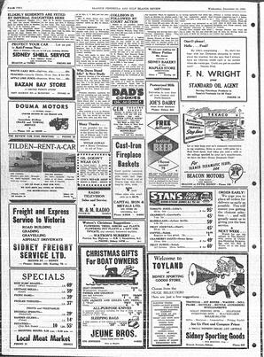 Saanich Peninsula And Gulf Islands Review Wed, December 14, 1955 (Page 2)