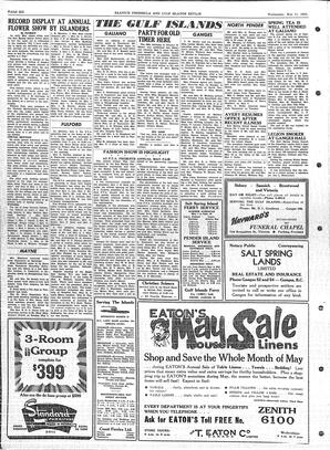 Saanich Peninsula And Gulf Islands Review Wed, May 11, 1955 (Page 6)