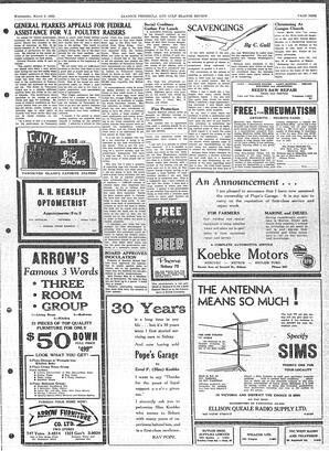 Saanich Peninsula And Gulf Islands Review Wed, March 2, 1955 (Page 9)