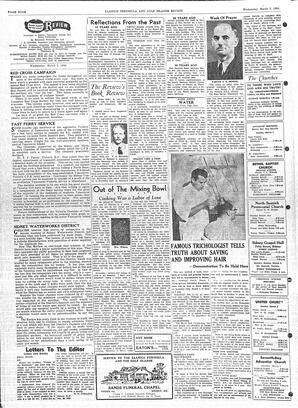 Saanich Peninsula And Gulf Islands Review Wed, March 2, 1955 (Page 4)