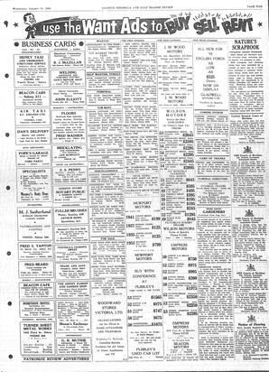 Saanich Peninsula And Gulf Islands Review Wed, January 19, 1955 (Page 5)