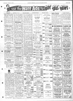 Saanich Peninsula And Gulf Islands Review Wed, August 18, 1954 (Page 5)