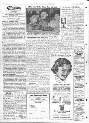 Saanich Peninsula And Gulf Islands Review Wed, June 30, 1954 (Page 4)