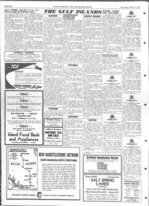 Saanich Peninsula And Gulf Islands Review Wed, March 31, 1954 (Page 6)