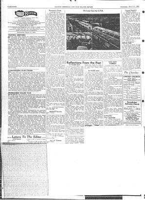 Saanich Peninsula And Gulf Islands Review Wed, March 31, 1954 (Page 4)