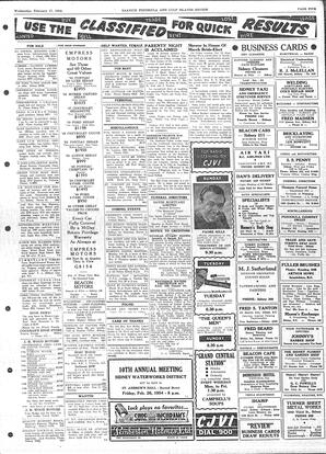 Saanich Peninsula And Gulf Islands Review Wed, February 17, 1954 (Page 5)