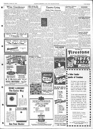 Saanich Peninsula And Gulf Islands Review Wed, January 27, 1954 (Page 7)