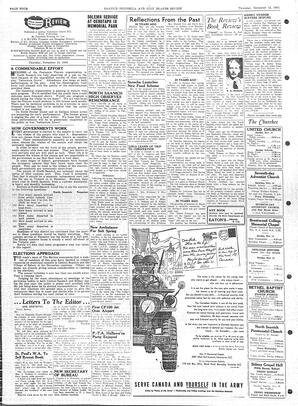 Saanich Peninsula And Gulf Islands Review Thu, November 12, 1953 (Page 4)