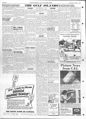 Saanich Peninsula And Gulf Islands Review Wed, October 7, 1953 (Page 6)