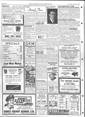 Saanich Peninsula And Gulf Islands Review Wed, October 7, 1953 (Page 2)