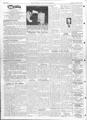 Saanich Peninsula And Gulf Islands Review Wed, August 26, 1953 (Page 4)