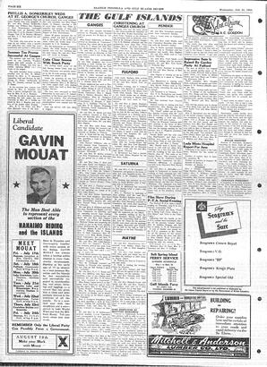 Saanich Peninsula And Gulf Islands Review Wed, July 15, 1953 (Page 6)