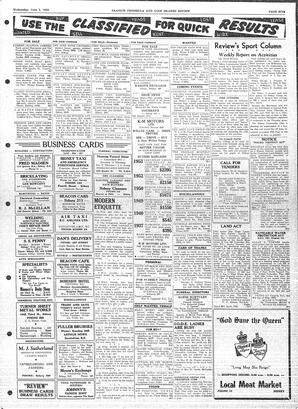 Saanich Peninsula And Gulf Islands Review Wed, June 3, 1953 (Page 5)