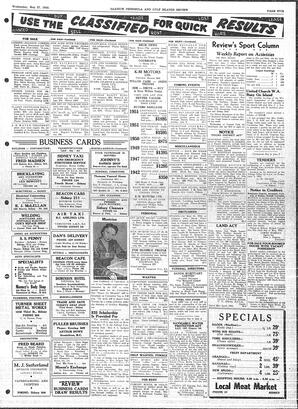 Saanich Peninsula And Gulf Islands Review Wed, May 27, 1953 (Page 5)