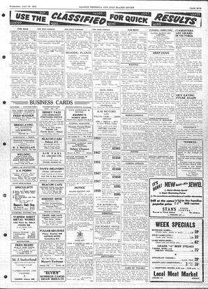 Saanich Peninsula And Gulf Islands Review Wed, April 29, 1953 (Page 5)