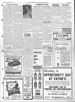 Saanich Peninsula And Gulf Islands Review Wed, February 4, 1953 (Page 9)