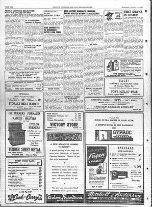 Saanich Peninsula And Gulf Islands Review Wed, January 14, 1953 (Page 10)