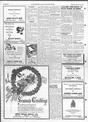 Saanich Peninsula And Gulf Islands Review Wed, December 24, 1952 (Page 8)