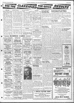 Saanich Peninsula And Gulf Islands Review Wed, December 24, 1952 (Page 5)
