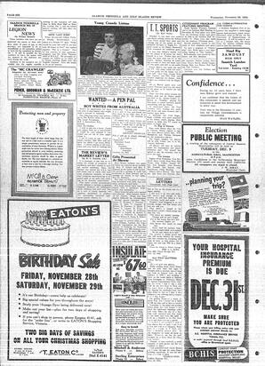 Saanich Peninsula And Gulf Islands Review Wed, November 26, 1952 (Page 6)