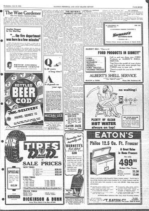 Saanich Peninsula And Gulf Islands Review Wed, July 23, 1952 (Page 7)