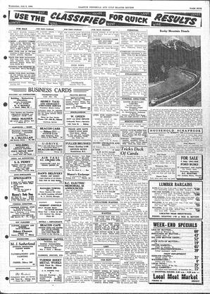 Saanich Peninsula And Gulf Islands Review Wed, July 9, 1952 (Page 5)