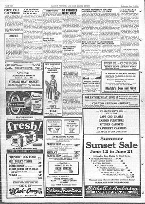 Saanich Peninsula And Gulf Islands Review Wed, June 11, 1952 (Page 10)