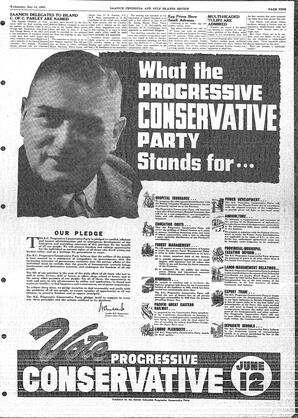 Saanich Peninsula And Gulf Islands Review Wed, May 14, 1952 (Page 9)